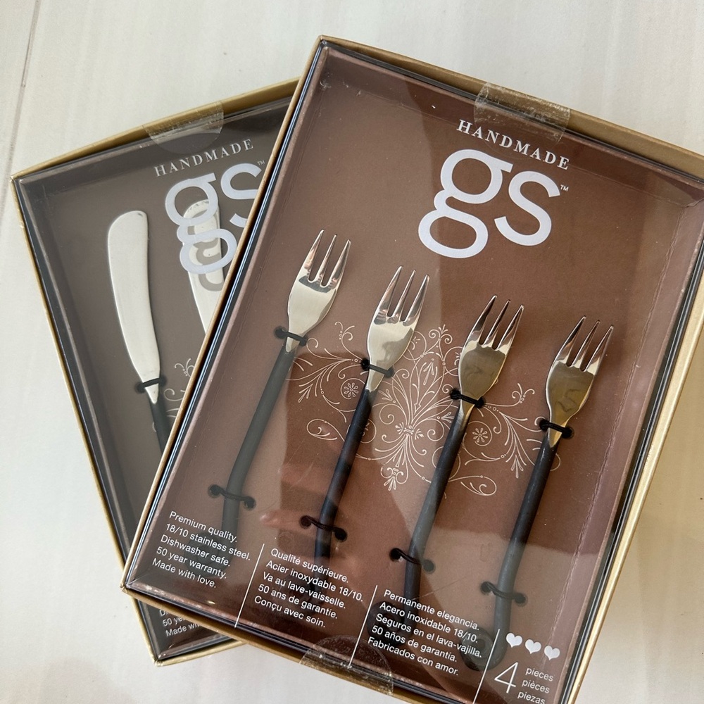Gs Appetizer Fork & Knife Set